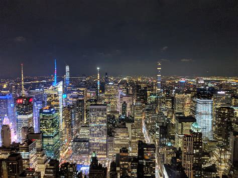 empire state building view night